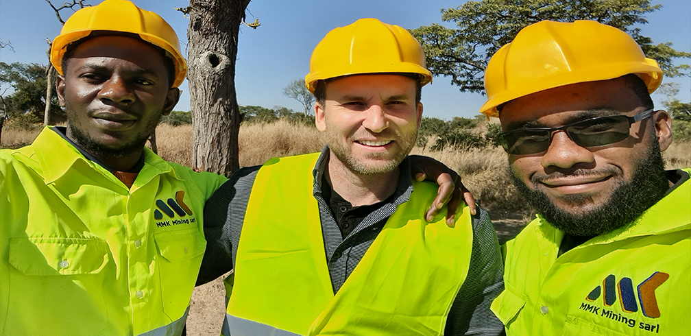 Visite des partenaires Geologue australiens